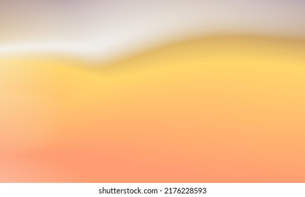 Beautiful gradient background of yellow and orange, smooth and soft texture
