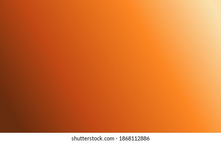 Hermosos fondos degradados, una combinación de colores amarillos, naranjas y marrones, texturas borrosas suaves y suaves, utilizadas para fondos de banner, carteles, plantillas y otros