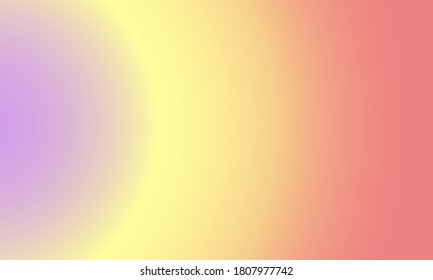 Beautiful gradient backgrounds, purple, yellow and red colors, semicircular patterns, textures, smooth and soft, used for poster backgrounds, banners, templates and others