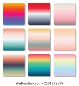 Gradient Beautiful Color Pallete