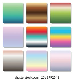 Beautiful Gradient Color, Scheme, Pallete, Theme, Vibrant, Swatch, Color Guide