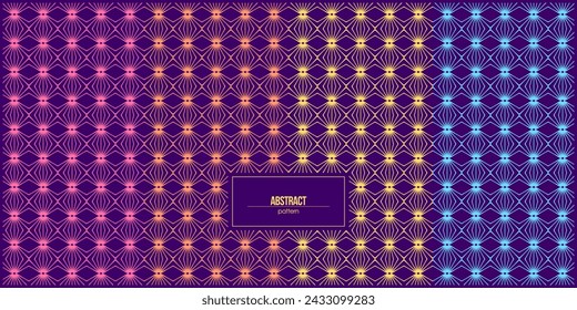beautiful gradient and colorful abstract pattern
