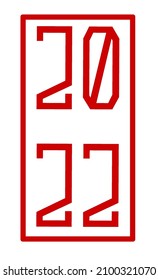 Hermoso diseño de logotipo de color degradado de nuevo 2022 para marca o ropa