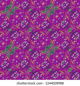 Beautiful gradient multicolor abstract background pattern seamless.