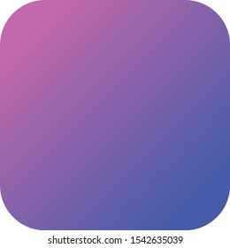Beautiful Gradient Round Corner Background 