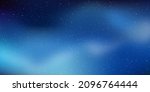 Beautiful gradient sky at night with countless star-covered clouds shining in infinite sky, Cosmic nebula night, Infinite space milky way galaxy, Star cosmic background. Vector illustration.