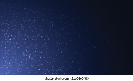 Beautiful gradient starry night background