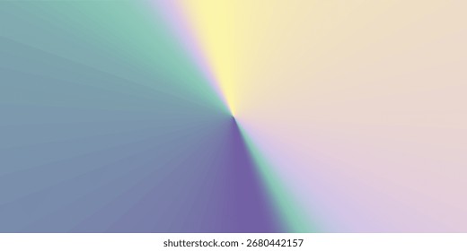 A Beautiful Gradient Transition From Cool Blues And Purples To Warm Yellows And Pinks.