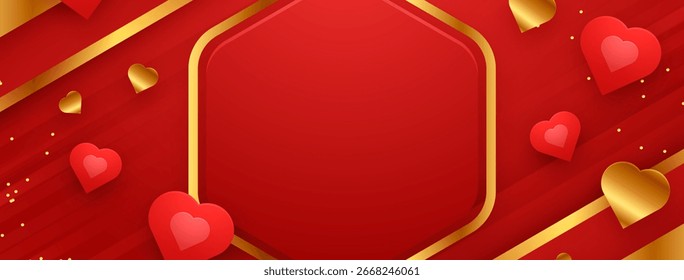Beautiful gradient Valentine's celebration background featuring romantic hues and contemporary design elements