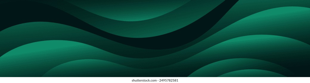 Beautiful gradient waves ideal for backgrounds in social media, ads, and presentations