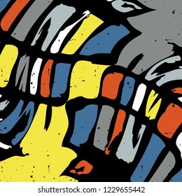beautiful graffiti grunge texture abstract background vector illustration
