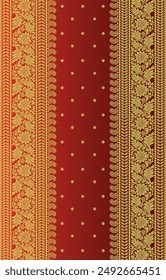 beautiful graphic saree design and this sari design is in Indian style which is for textile fashion industry and it can be used as wallpaper backdrop and website bg this style is originated in india 