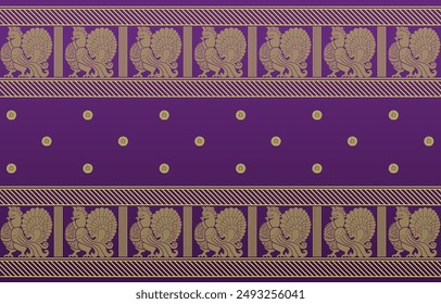 beautiful graphic saree design and this sari design is in Indian style which is for textile fashion industry and it can be used as wallpaper backdrop and website bg this style is originated in india