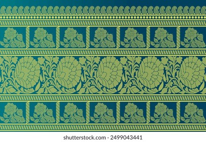 beautiful graphic saree design and this sari design is in Indian style which is for textile fashion industry and it can be used as wallpaper backdrop and website bg this style is originated in india