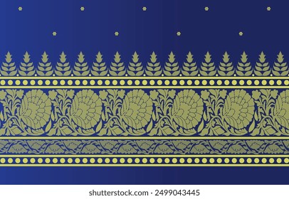 beautiful graphic saree design and this sari design is in Indian style which is for textile fashion industry and it can be used as wallpaper backdrop and website bg this style is originated in india