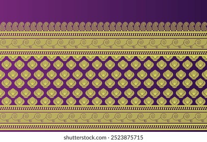 belo design saree gráfico e este design sari é em estilo indiano que é para a indústria da moda têxtil e pode ser usado como pano de fundo papel de parede e site bg este estilo é originado na índia 