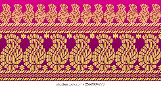 beautiful graphic saree design and this sari design is in Indian style which is for textile fashion industry and it can be used as wallpaper backdrop and website bg this style is originated in india 
