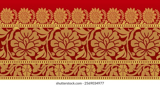 beautiful graphic saree design and this sari design is in Indian style which is for textile fashion industry and it can be used as wallpaper backdrop and website bg this style is originated in india 
