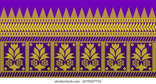beautiful graphic saree design