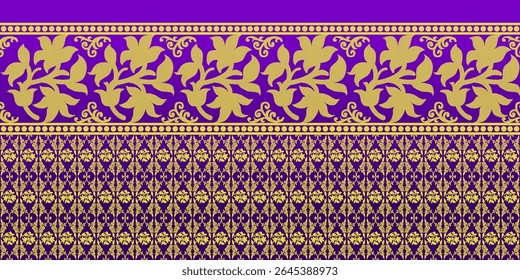 beautiful graphic saree design and this sari design is in Indian style which is for textile fashion industry and it can be used as wallpaper backdrop and website bg this style is originated in india 