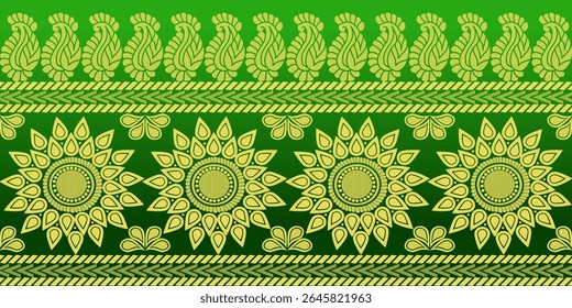 beautiful graphic saree design and this sari design is in Indian style which is for textile fashion industry and it can be used as wallpaper backdrop and website bg this style is originated in india 