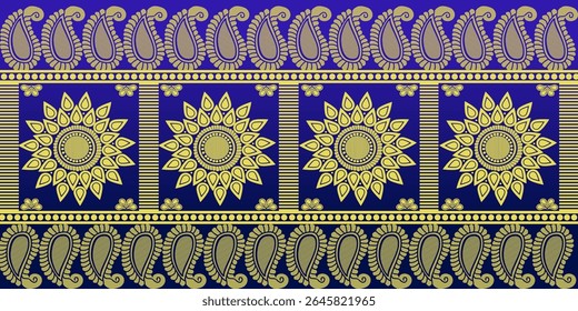 beautiful graphic saree design and this sari design is in Indian style which is for textile fashion industry and it can be used as wallpaper backdrop and website bg this style is originated in india 