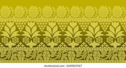 beautiful graphic saree design and this sari design is in Indian style which is for textile fashion industry and it can be used as wallpaper backdrop and website bg this style is originated in india 