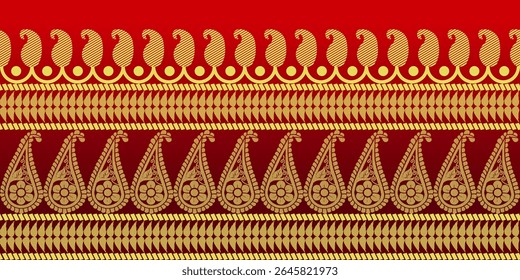 beautiful graphic saree design and this sari design is in Indian style which is for textile fashion industry and it can be used as wallpaper backdrop and website bg this style is originated in india 