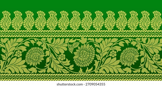 beautiful graphic saree design and this sari design is in Indian style which is for textile fashion industry and it can be used as wallpaper backdrop and website bg this style is originated in india 