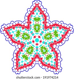 Beautiful graphic shape