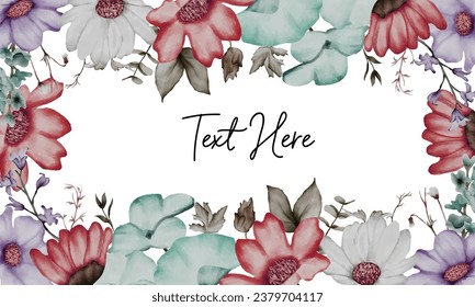 beautiful grass flower and leaves background