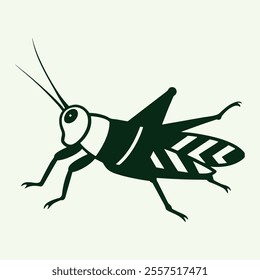 Beautiful grasshopper design for projects.
