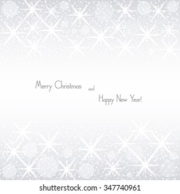 Beautiful  gray  background with sparkles .Vector  illustration