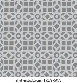 Beautiful gray and light neutral batik pattern drawing techniques that use manual hand methods, for backgrounds, carpets, wallpapers, clothing, wrappers, fabrics, classic and vintage.