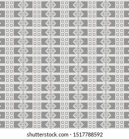 Beautiful gray and light neutral, floral pattern drawing techniques that use manual hand methods, for backgrounds, carpets, wallpapers, clothing, wrappers, fabrics, classic and vintage.