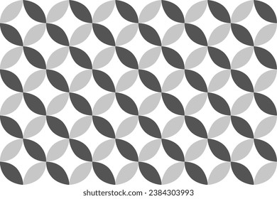 beautiful gray vintage retro pattern. It is a vector image with geometric elements. It is an  retro art design. Design for background,wallpaper,clothing,wrapping,Batik,fabric,Vector illustration.