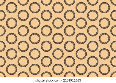 Beautiful Greek key pattern design and wallpaper art