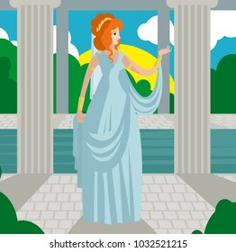 beautiful greek woman