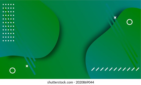 Hermoso fondo verde abstracto para sitio web, impresión, base para banners, fondos de escritorio, tarjetas de visita, folleto, banner, calendario