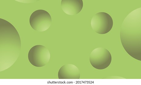 Beautiful green background design for commercial wallpaper or presentation