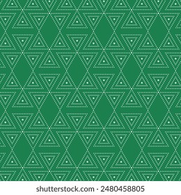 Beautiful Green Bandhani Pattern Design