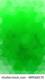 beautiful green color geometry background. vector illustration. polygonal pattern. design for banner, presentation, wallpaper.