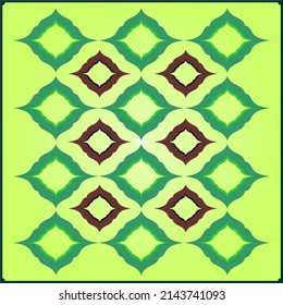 Beautiful Green Pattern for your design banner