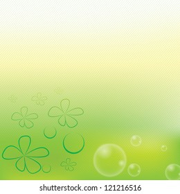 Beautiful green stripe spring background