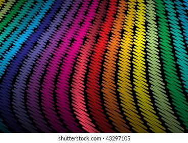 Beautiful green striped background