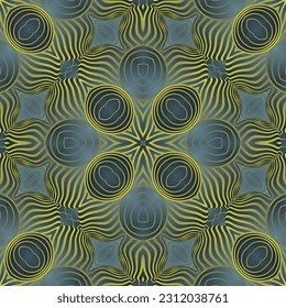 Beautiful green and yellow color seamless textured abstract background