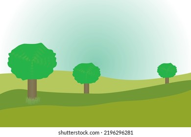 Beautiful greenery and mountain landscapes