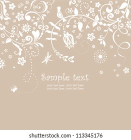 Beautiful greeting card