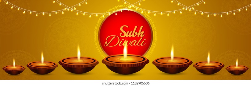 Beautiful greeting card for  Diwali  festival. Happy Diwali festival sale banner & background illustration. Diwali illustration for Diwali festival celebration in India..