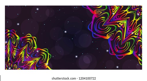 Beautiful Greeting Card for Festival Diwali. Background vector Ilustration. Festival Celebration in India.